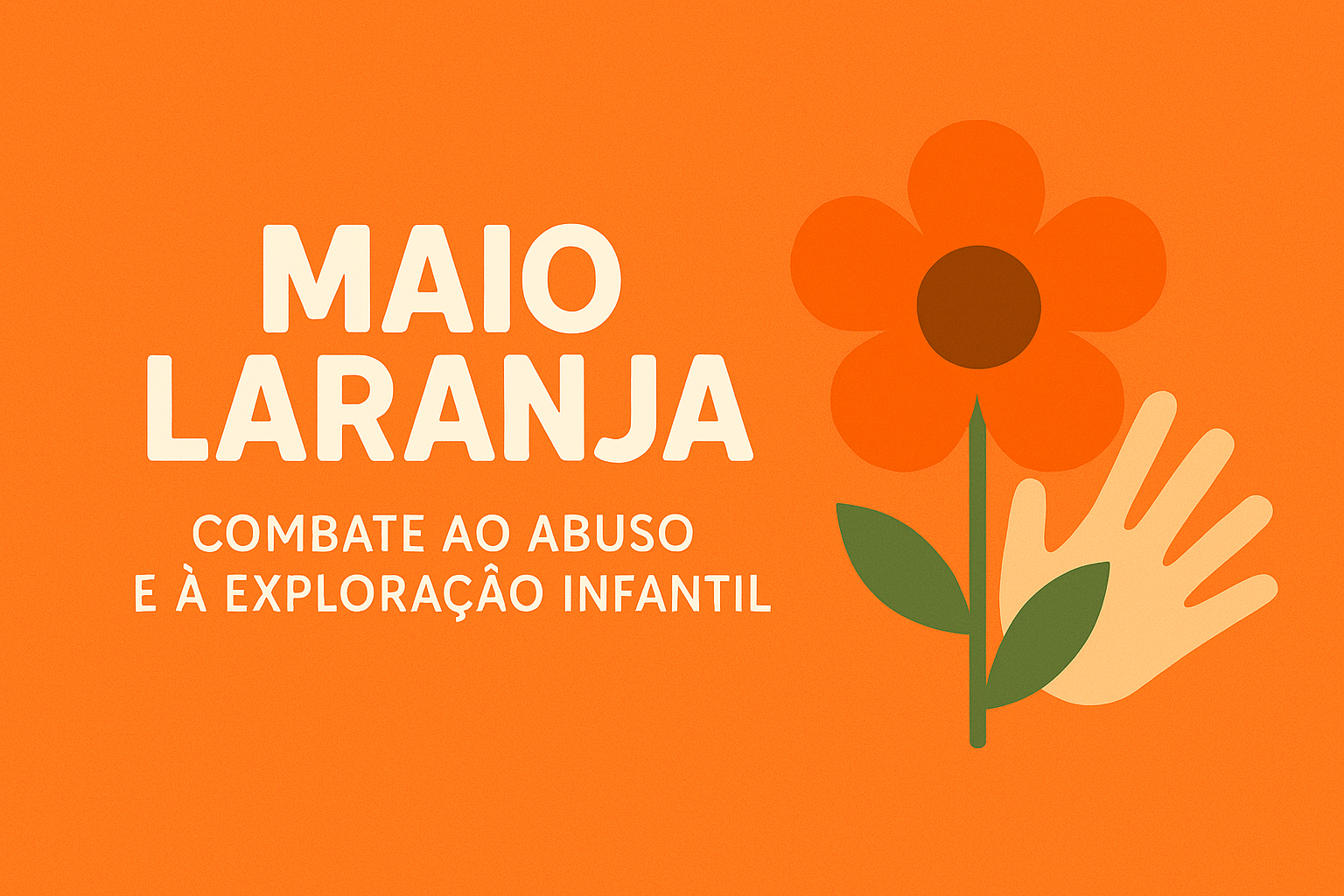 Maio Laranja - Combate ao abuso infantil